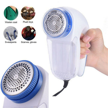 Electric Fabric Lint Remover with Stainless Steel Cutter