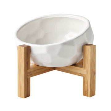 Oblique Mouth Pet Bowl