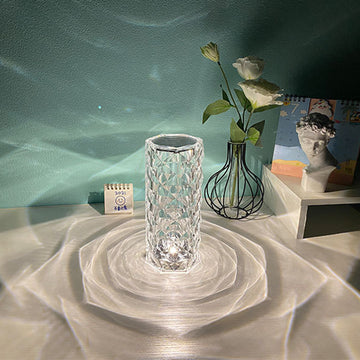 Modern Crystal LED Desk Lamp
