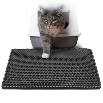 Double-Layer EVA Cat Litter Mat
