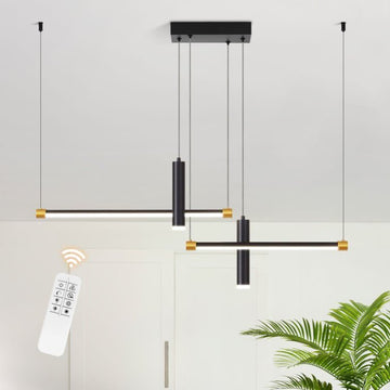 Modern Adjustable Linear Pendant Light