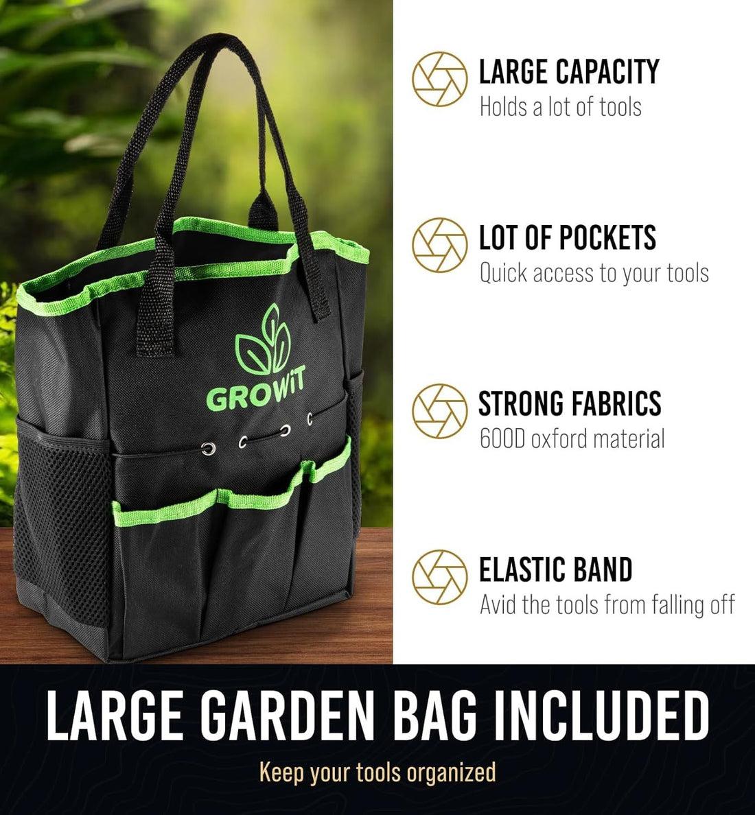 Premium Gardening Tool Set – Complete Kit for Men & Women