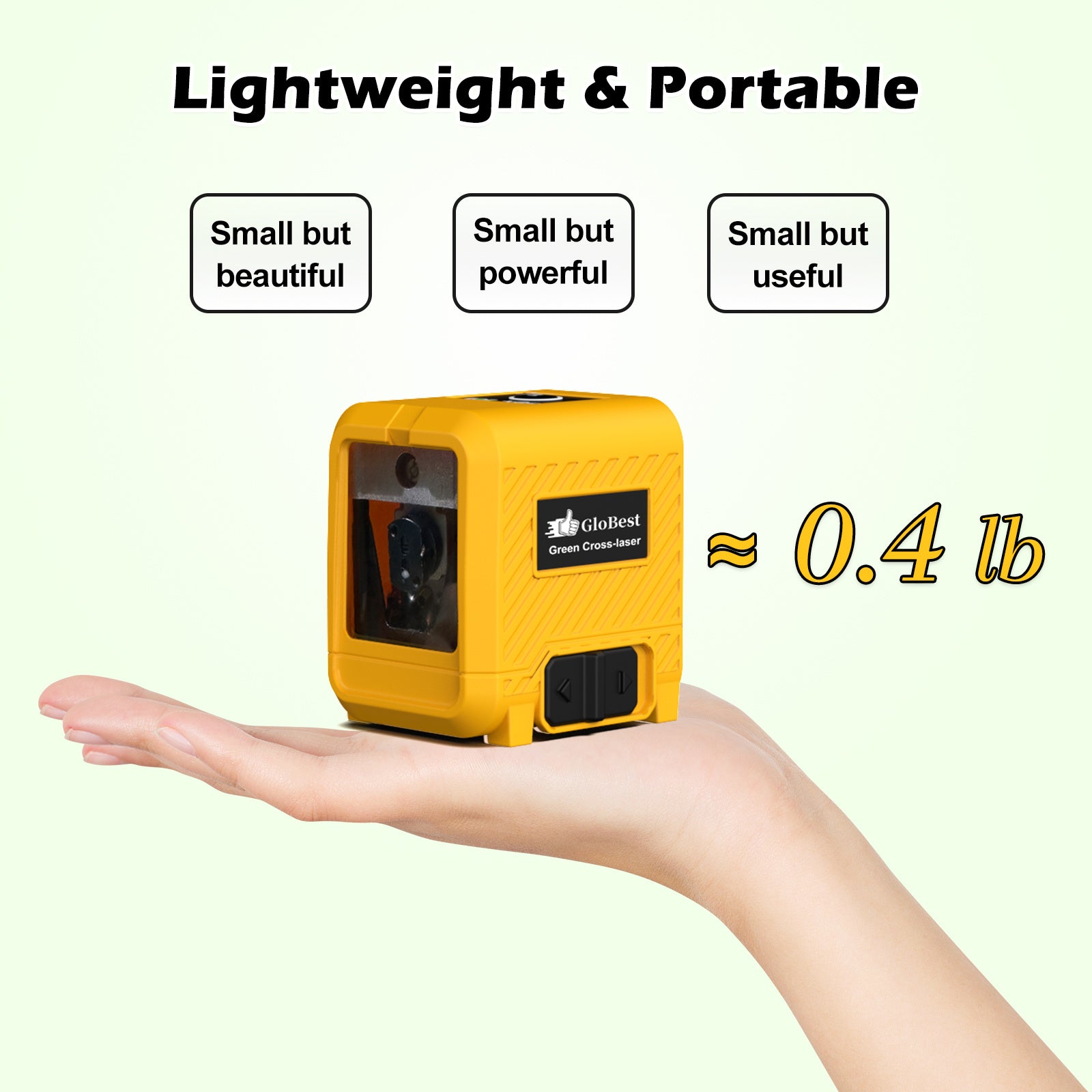 Ultra-Bright Green Laser Level – Self-Leveling & Portable