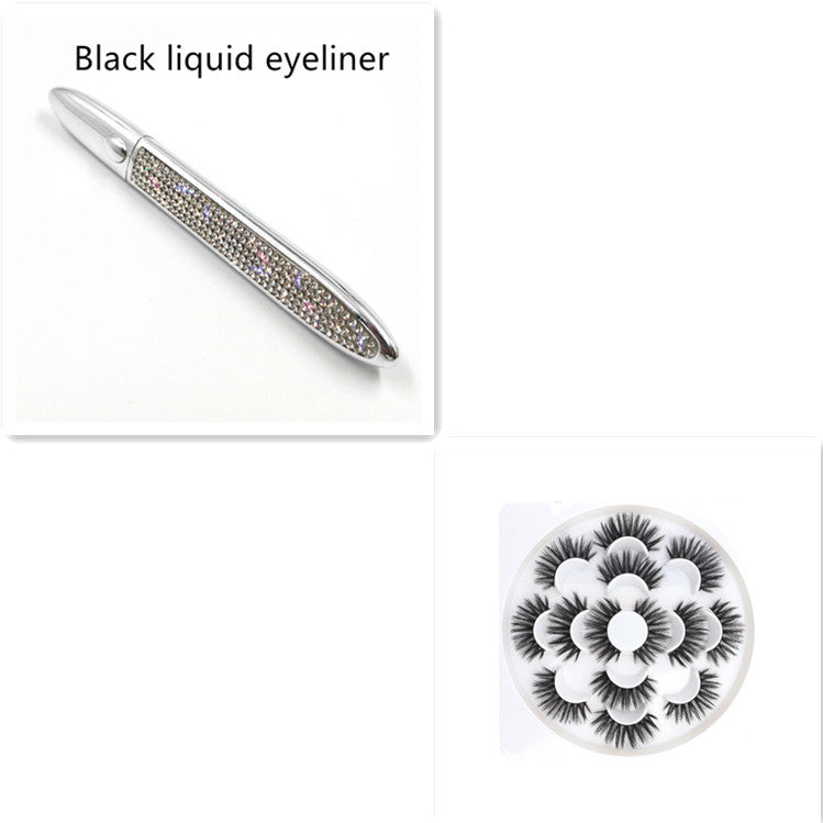 False Eyelashes Self-Adhesive Eyeliner – Multicolor Options