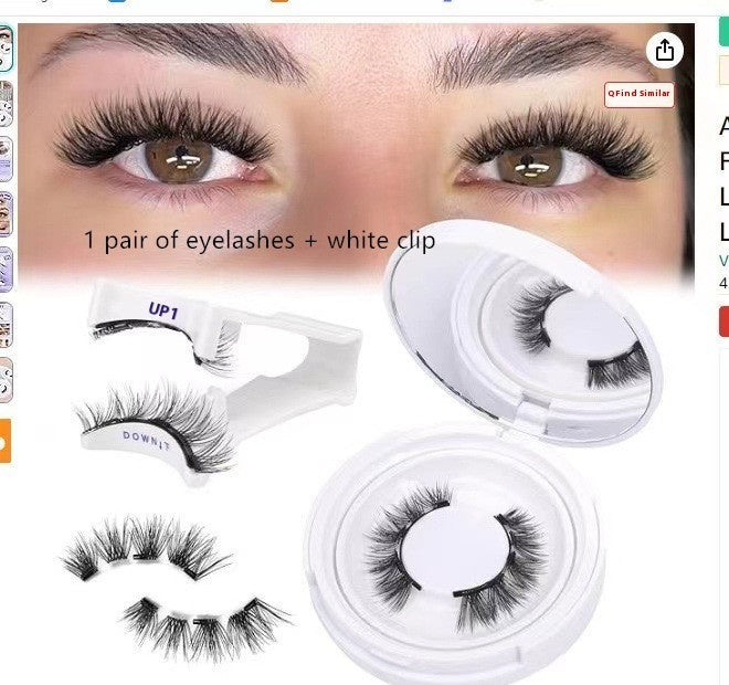 Magnetic Suction Mink False Eyelashes