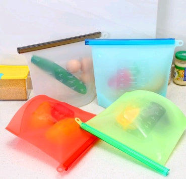 Food Grade Silicone Fresh-Keeping Storage Bags