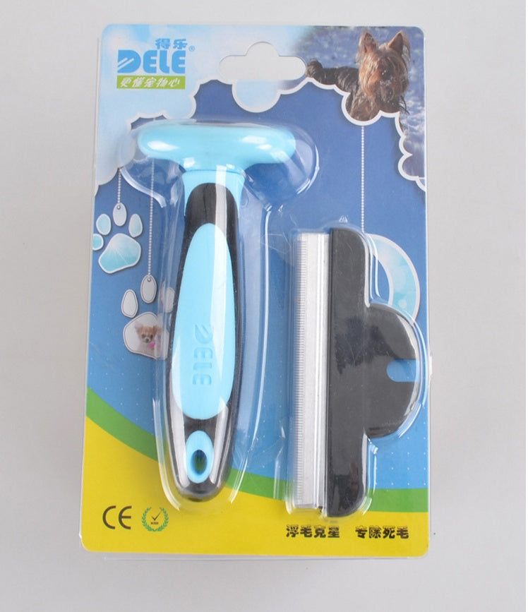 Pet Hair Removal Comb for Long-Haired Pets