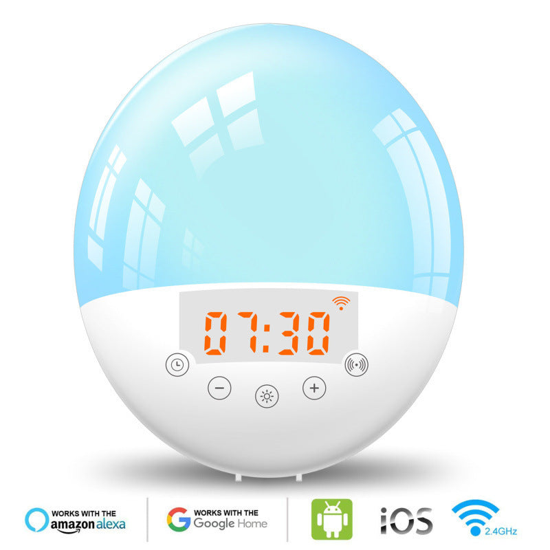 WiFi Voice-Controlled Sunrise Alarm Clock