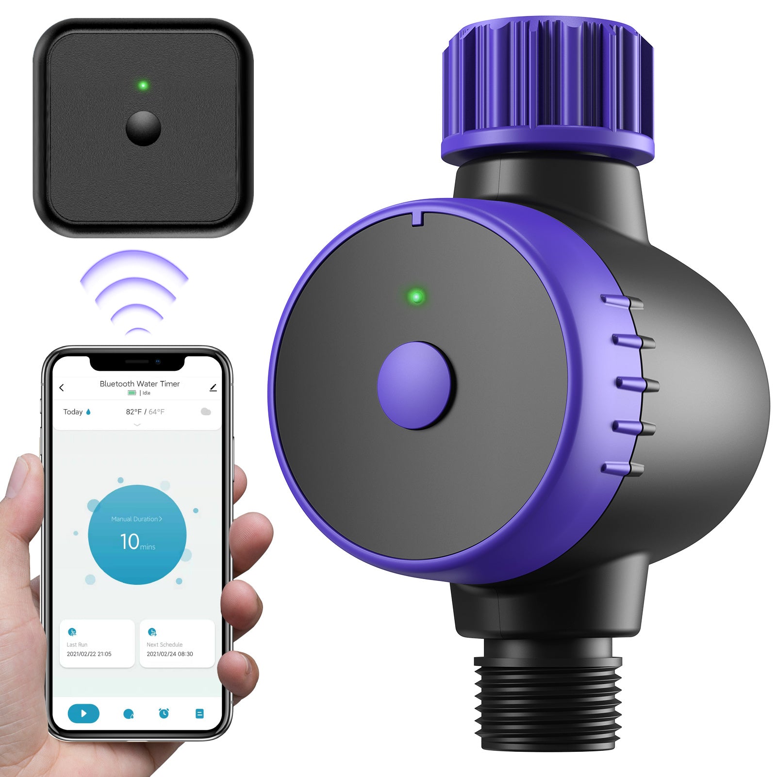 Smart Water Timer with APP & Voice Control – Precision Irrigation Made Easy