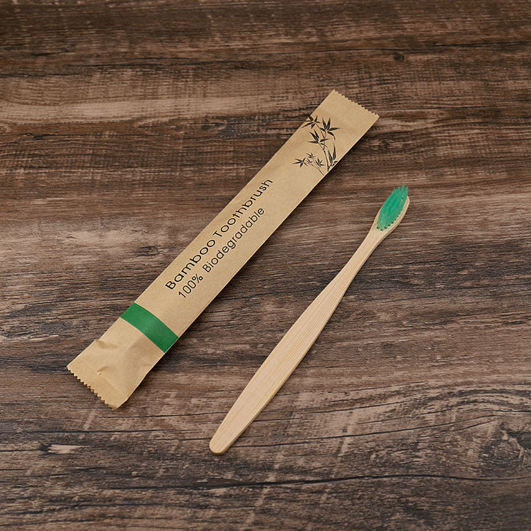Eco-Friendly Bamboo Toothbrush Set