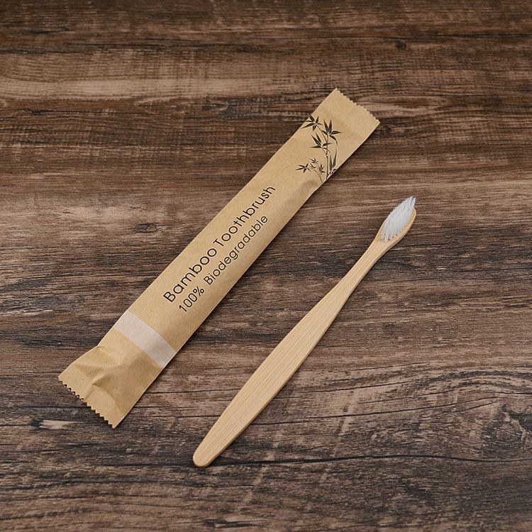 Eco-Friendly Bamboo Toothbrush Set