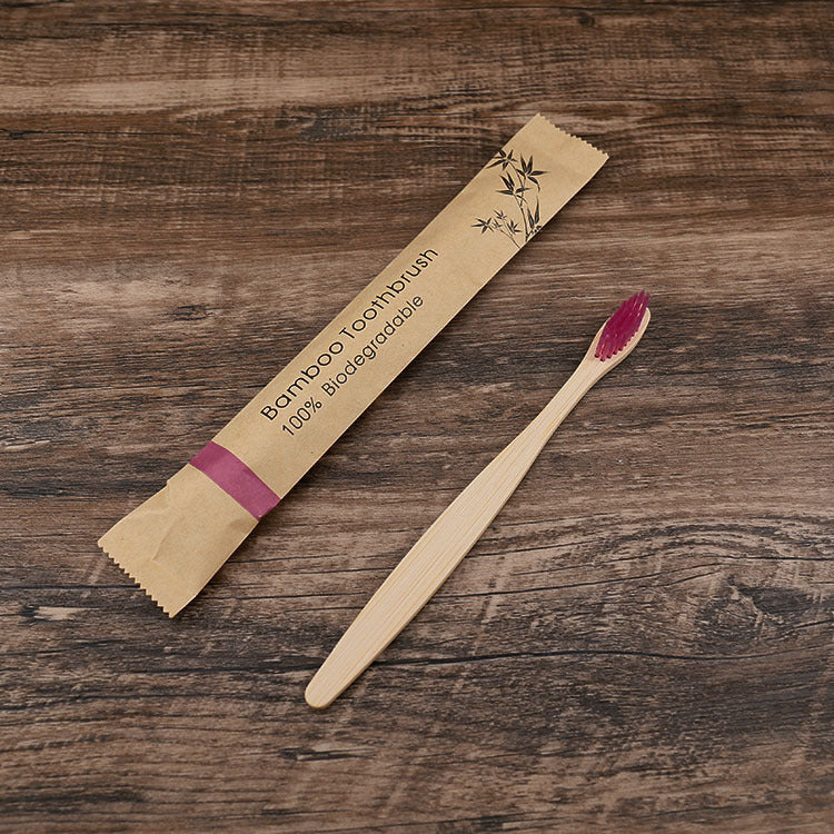 Eco-Friendly Bamboo Toothbrush Set
