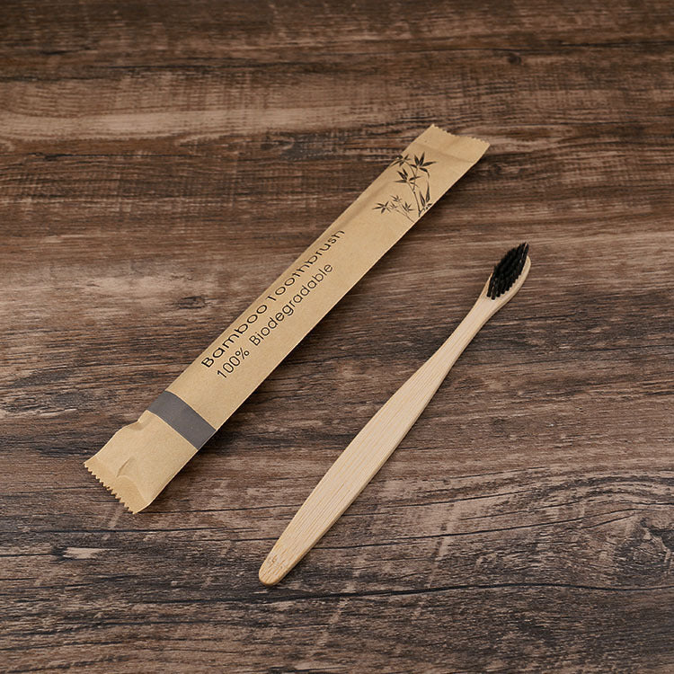 Eco-Friendly Bamboo Toothbrush Set