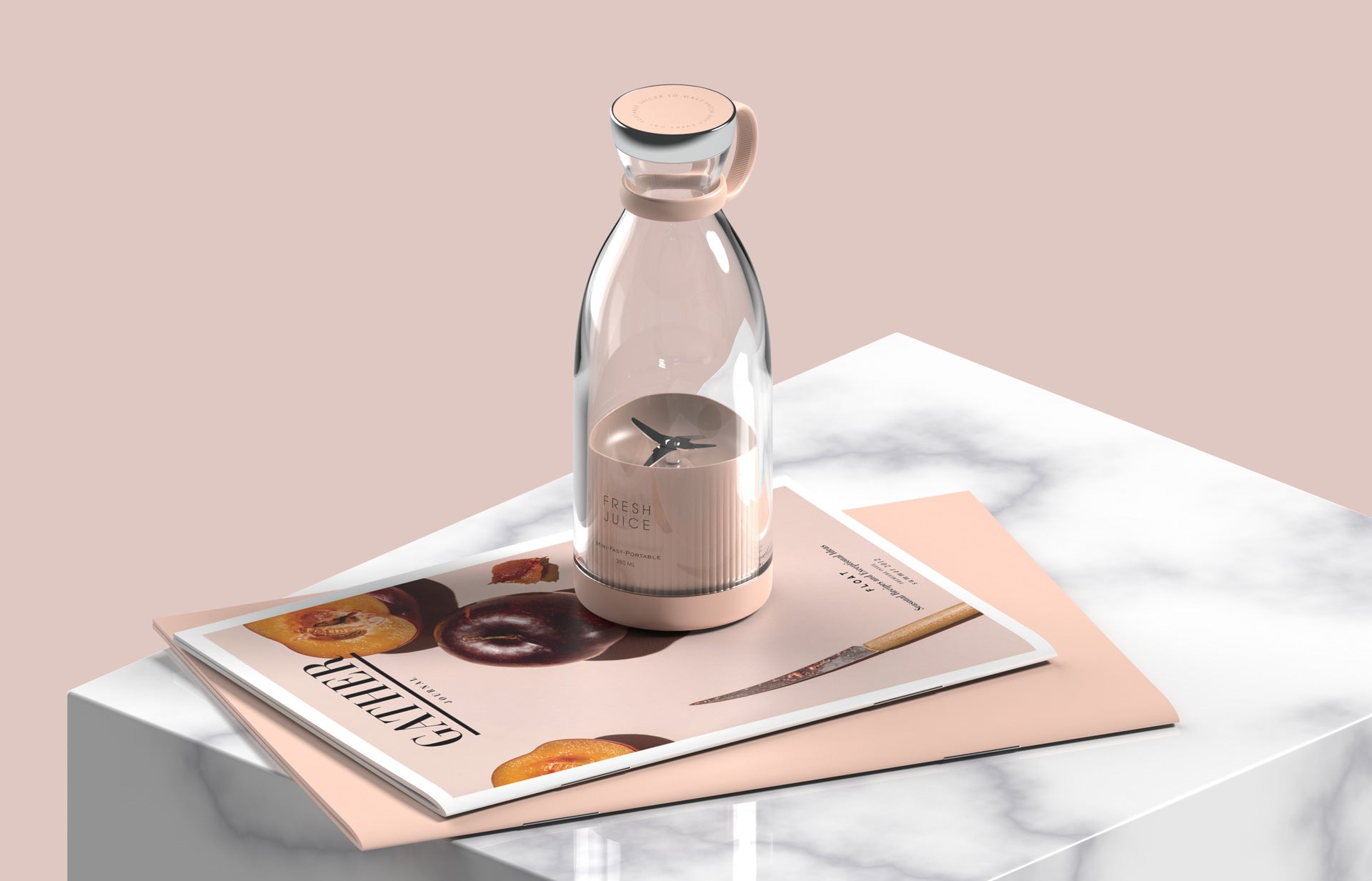 Portable Mini Blender for Smoothies & Milkshakes