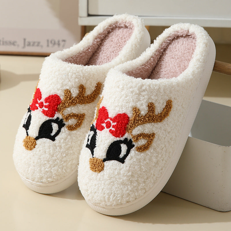 Winter Suede Warm Slippers