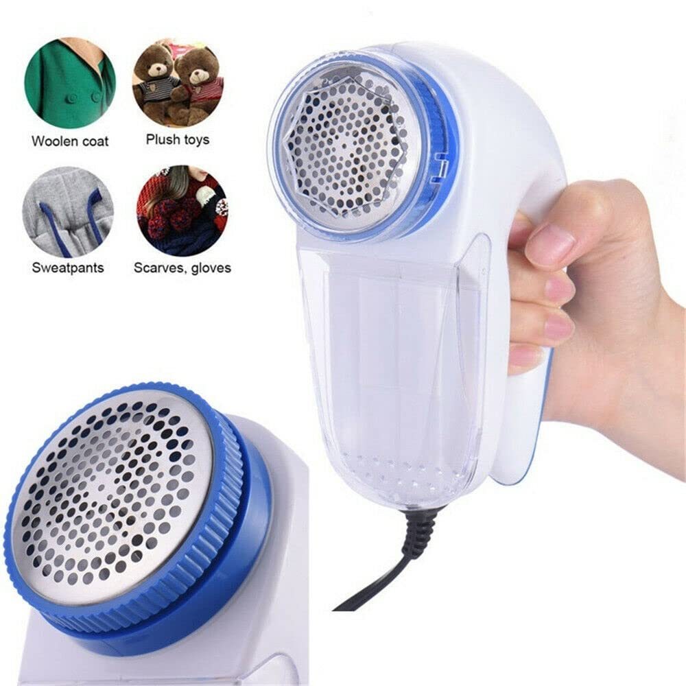 Electric Fabric Lint Remover with Stainless Steel Cutter
