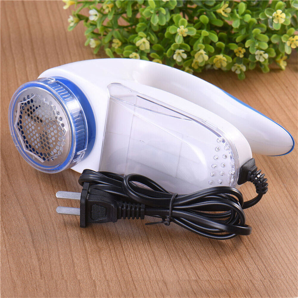 Electric Fabric Lint Remover with Stainless Steel Cutter