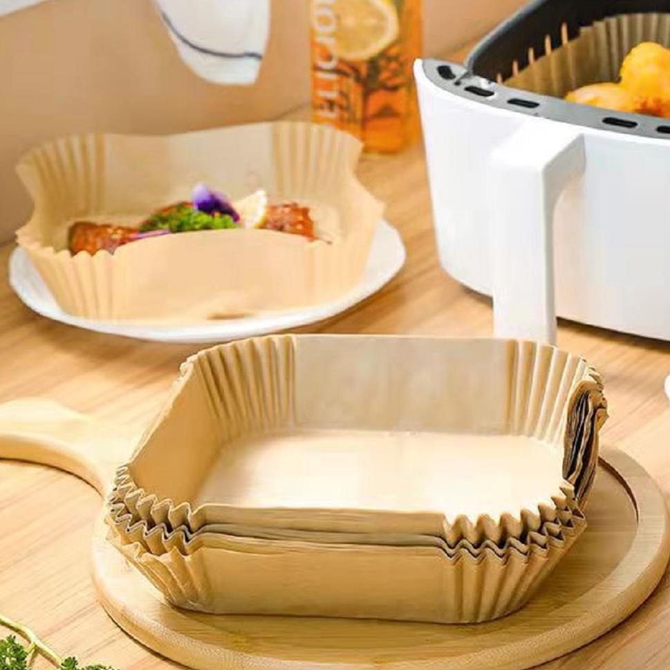 Food-Grade Disposable Paper Liners for Air Fryer Basket