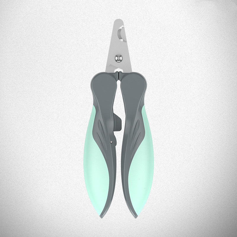 Ergonomic Pet Nail Clippers with Stainless Steel Blades