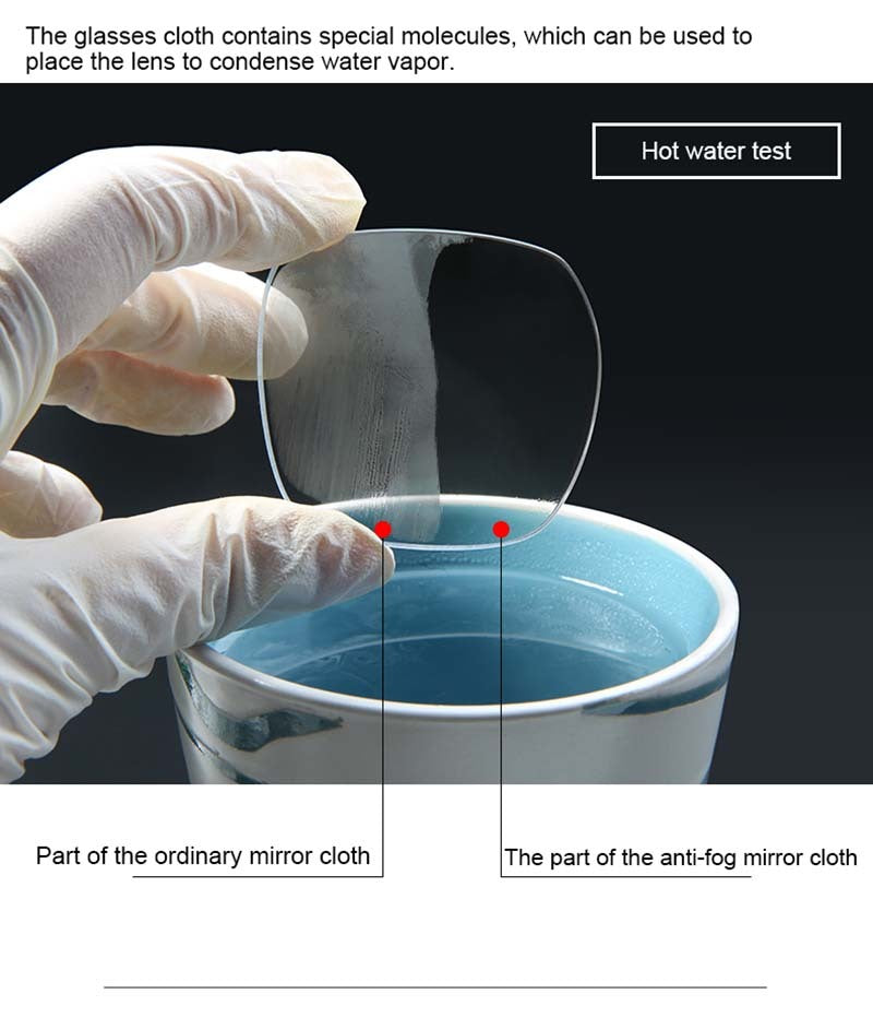 Anti-Fog Glasses Cloth – 15x15cm Premium Lens Cleaner