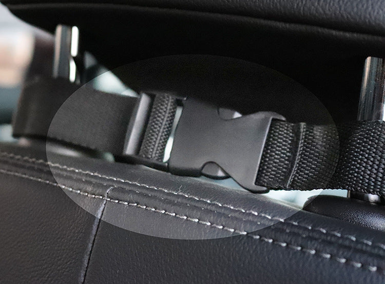 Waterproof Dog Car Seat Cover with Mesh Window & Side Zippers