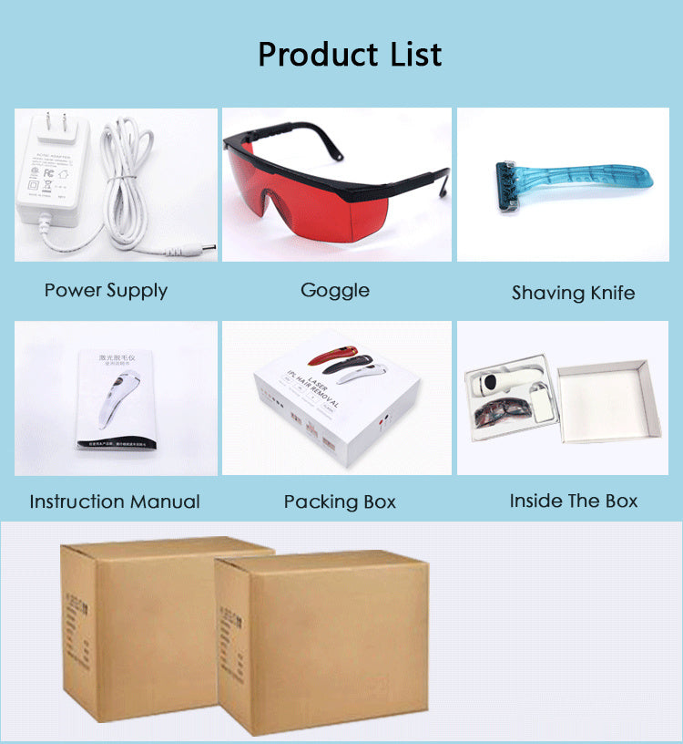 Professional IPL Hair Removal Device