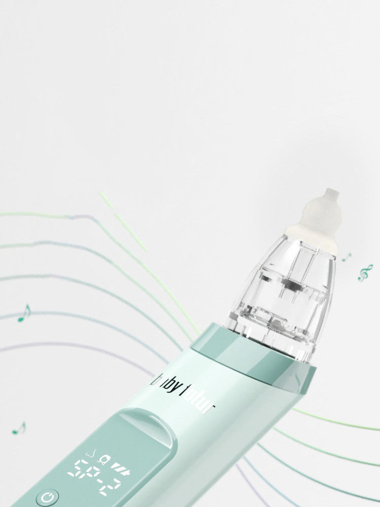 Adjustable 9-Level Nasal Aspirator & Blackhead Remover with Soothing Music