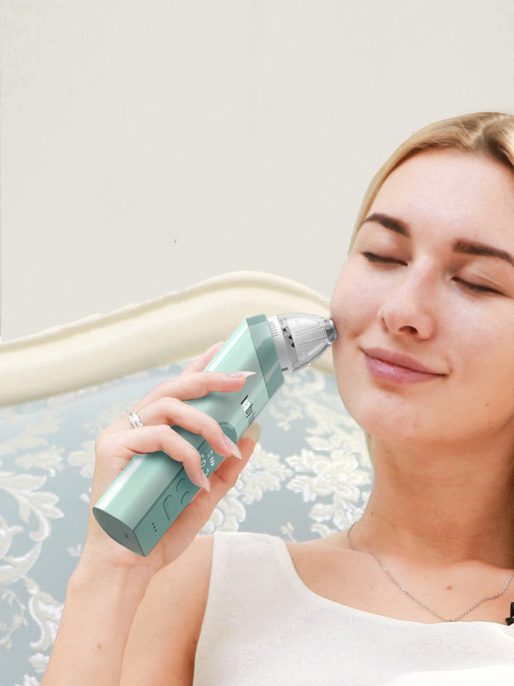 Adjustable 9-Level Nasal Aspirator & Blackhead Remover with Soothing Music