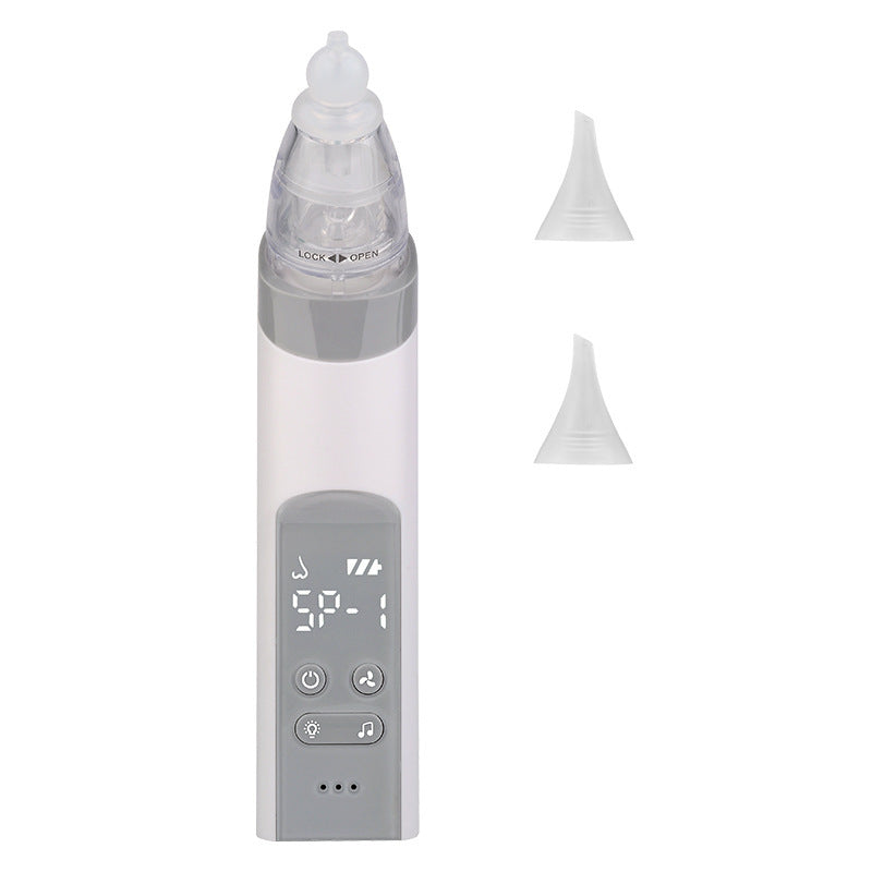 Adjustable 9-Level Nasal Aspirator & Blackhead Remover with Soothing Music