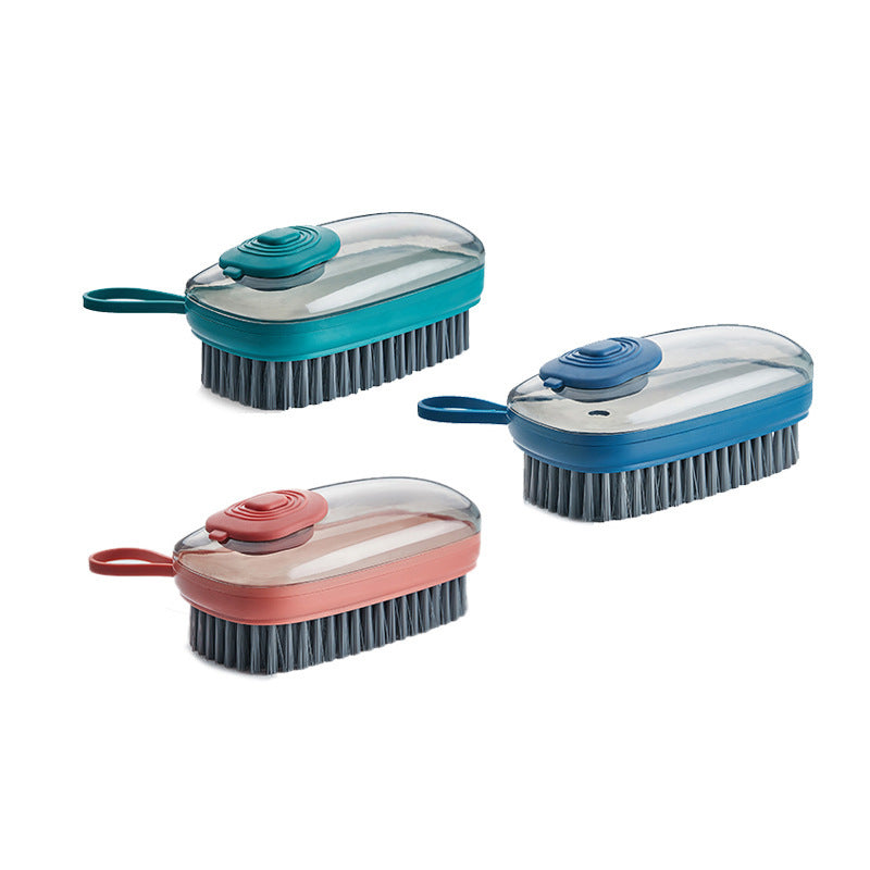 Ergonomic ABS Cleaning Brush with Fixed Point Quantitative Design