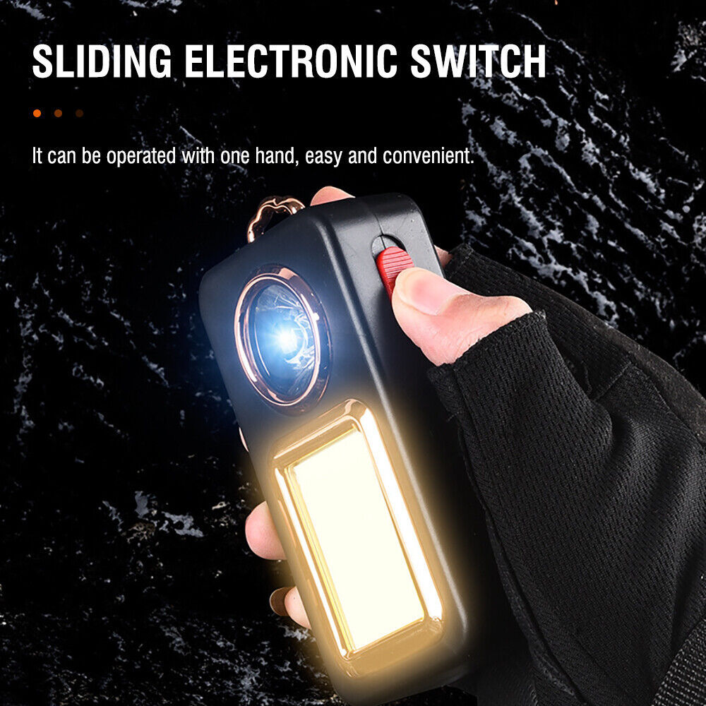 Dual Light Solar LED Camping Lamp