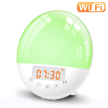 WiFi Voice-Controlled Sunrise Alarm Clock