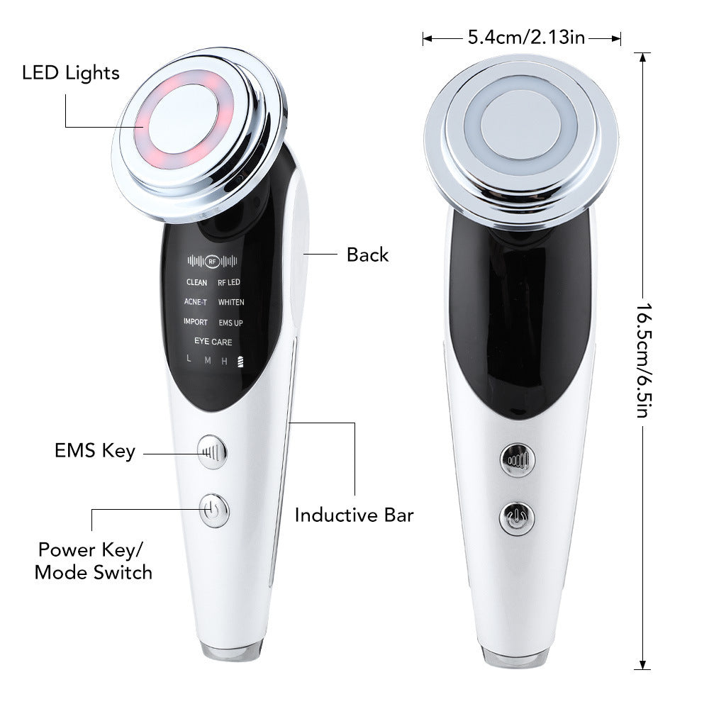 Multifunctional Facial Massager with Light Therapy & EMS Micro-Current