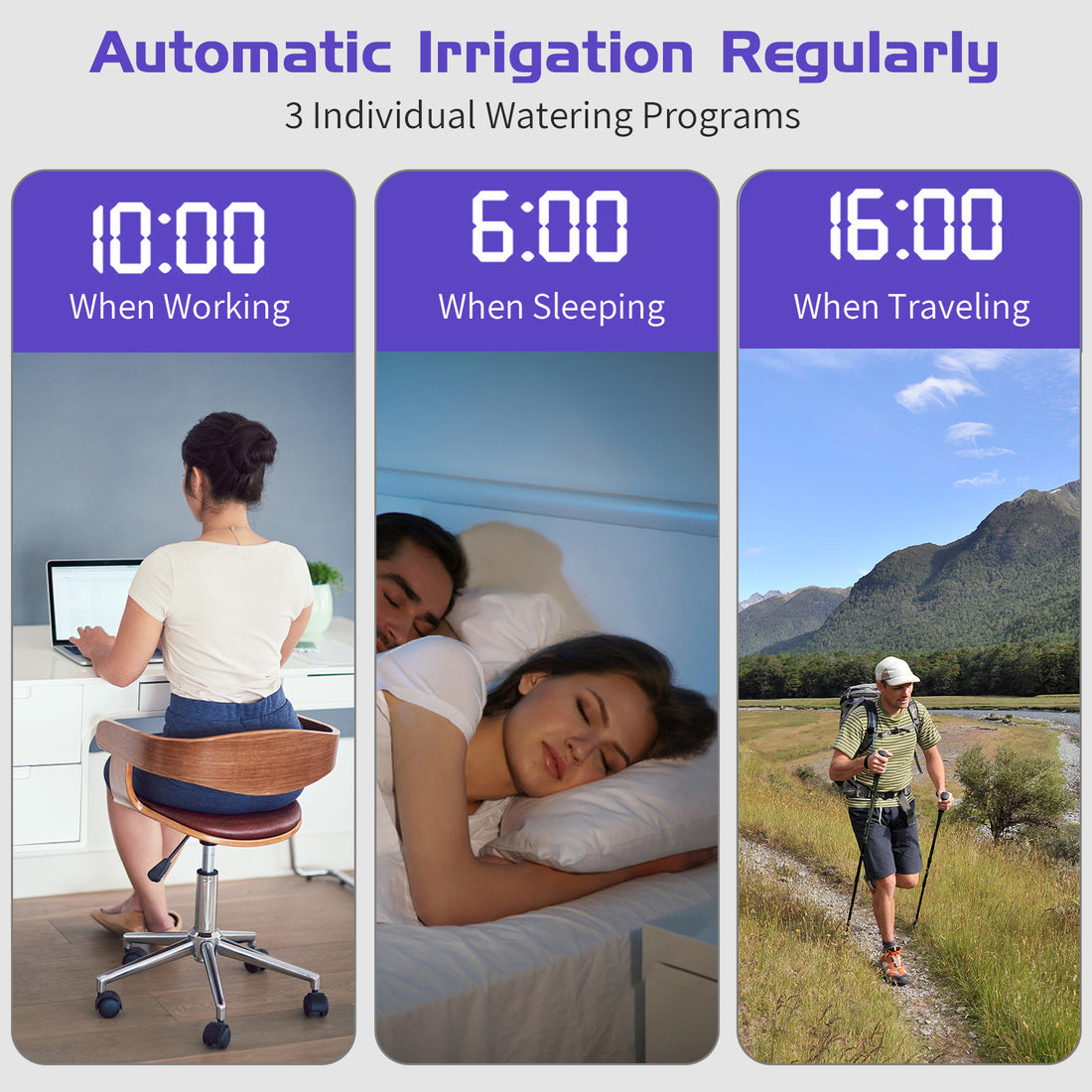 Smart Water Timer with APP & Voice Control – Precision Irrigation Made Easy