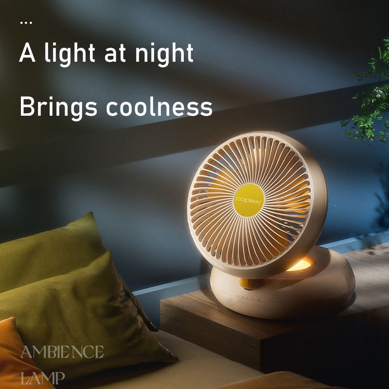 4-Speed Rechargeable Table Fan