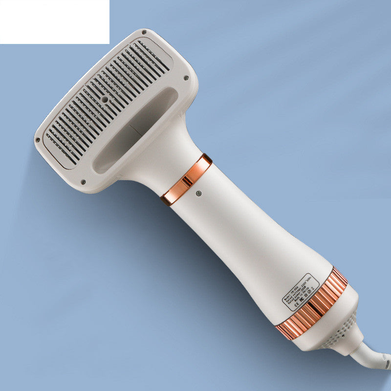 Compact Pet Hair Dryer with Adjustable Airflow and Temperature