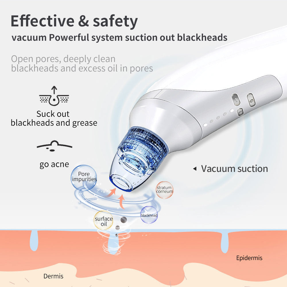 Electric Blackhead Remover with Vacuum Suction & LED Display