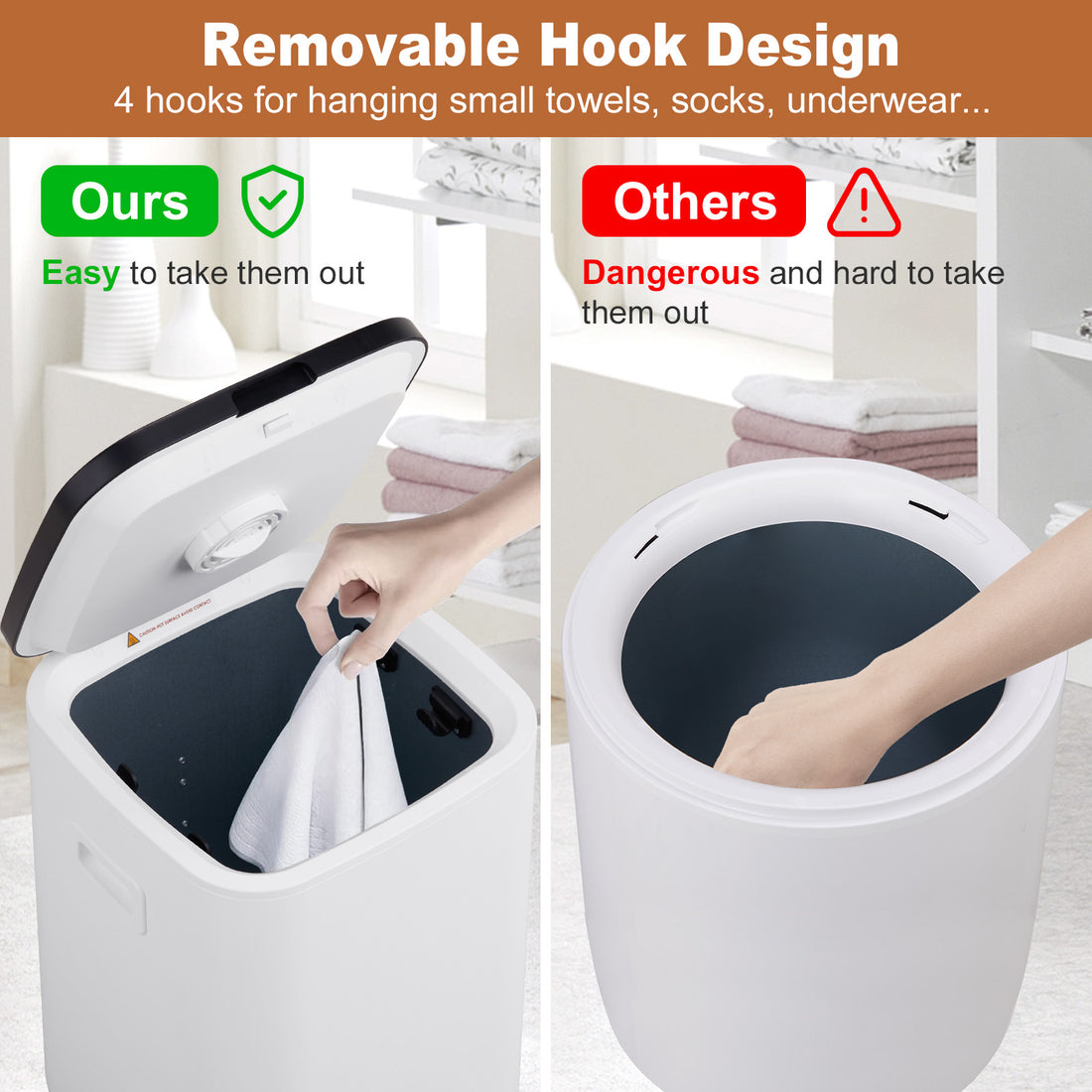 22L Large Towel Warmer Bucket
