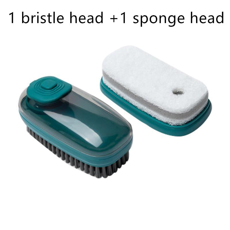Ergonomic ABS Cleaning Brush with Fixed Point Quantitative Design