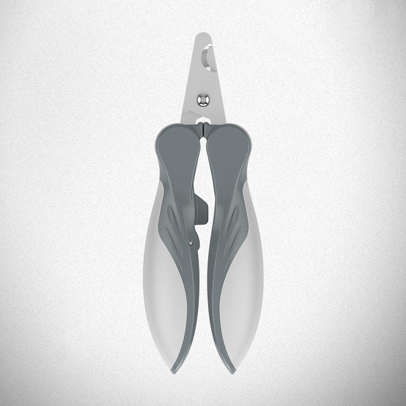 Ergonomic Pet Nail Clippers with Stainless Steel Blades