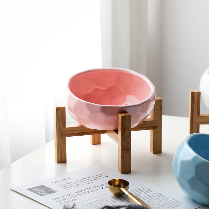 Oblique Mouth Pet Bowl
