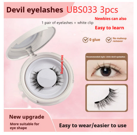Magnetic Suction Mink False Eyelashes