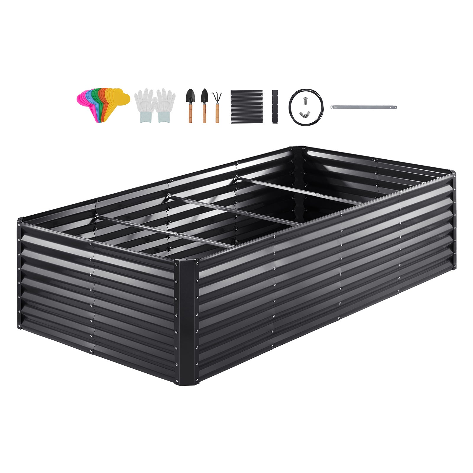 VEVOR Galvanized Raised Garden Bed