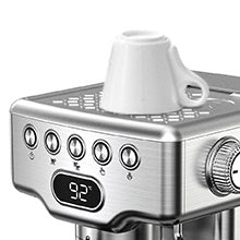 2-in-1 Espresso & Milk Frother Coffee Maker