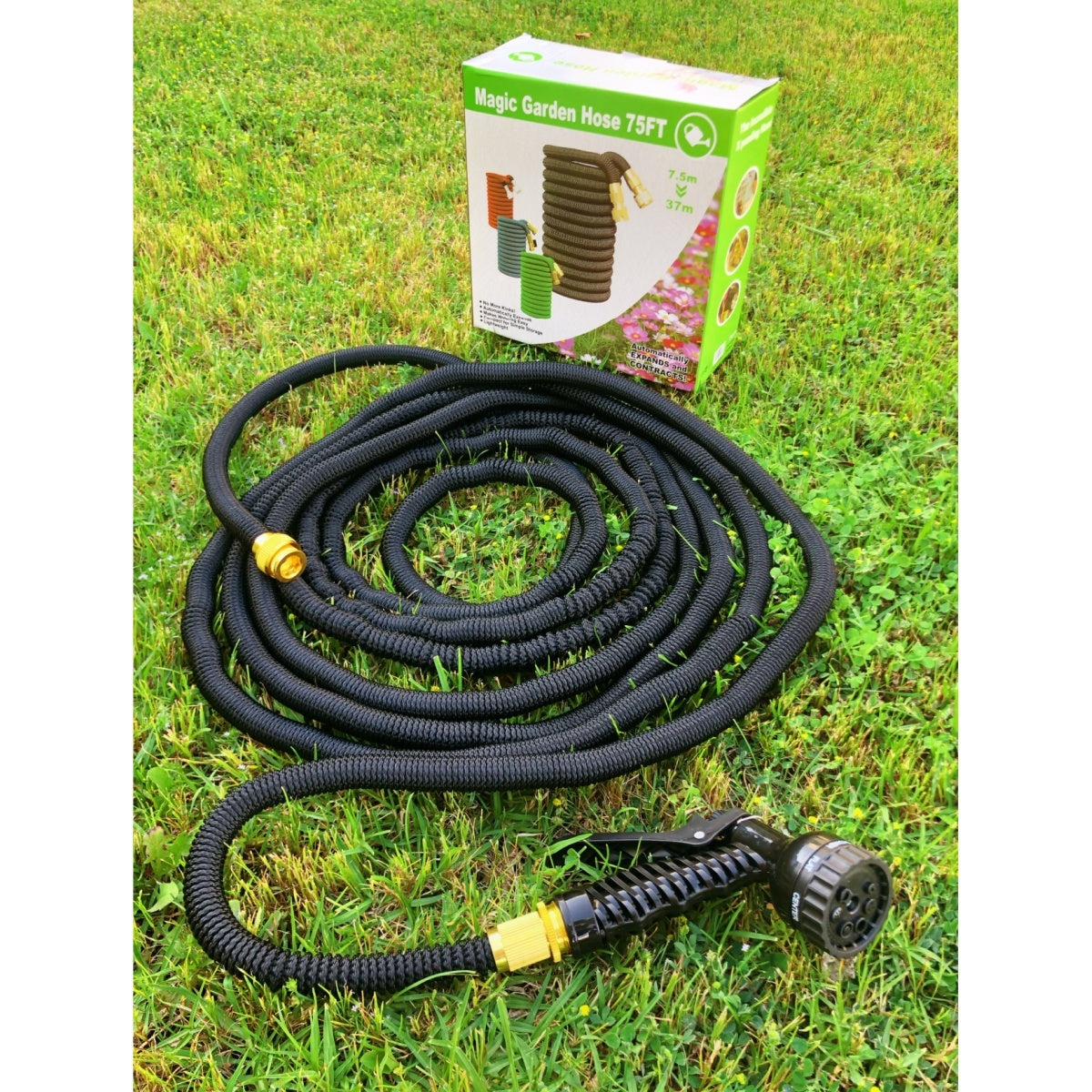 Expandable Garden Hose – 25/50/75/100FT Lightweight Watering Hose