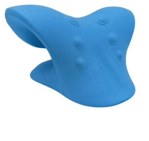 6-Roller Cervical Neck Massager with Natural Jade Scraping Tool