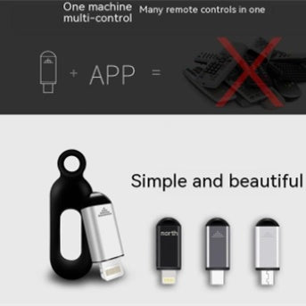 Aluminum Infrared Remote Control for Smartphones