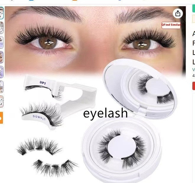 Magnetic Suction Mink False Eyelashes