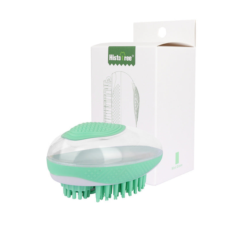 2-in-1 Pet Bath & Grooming Brush