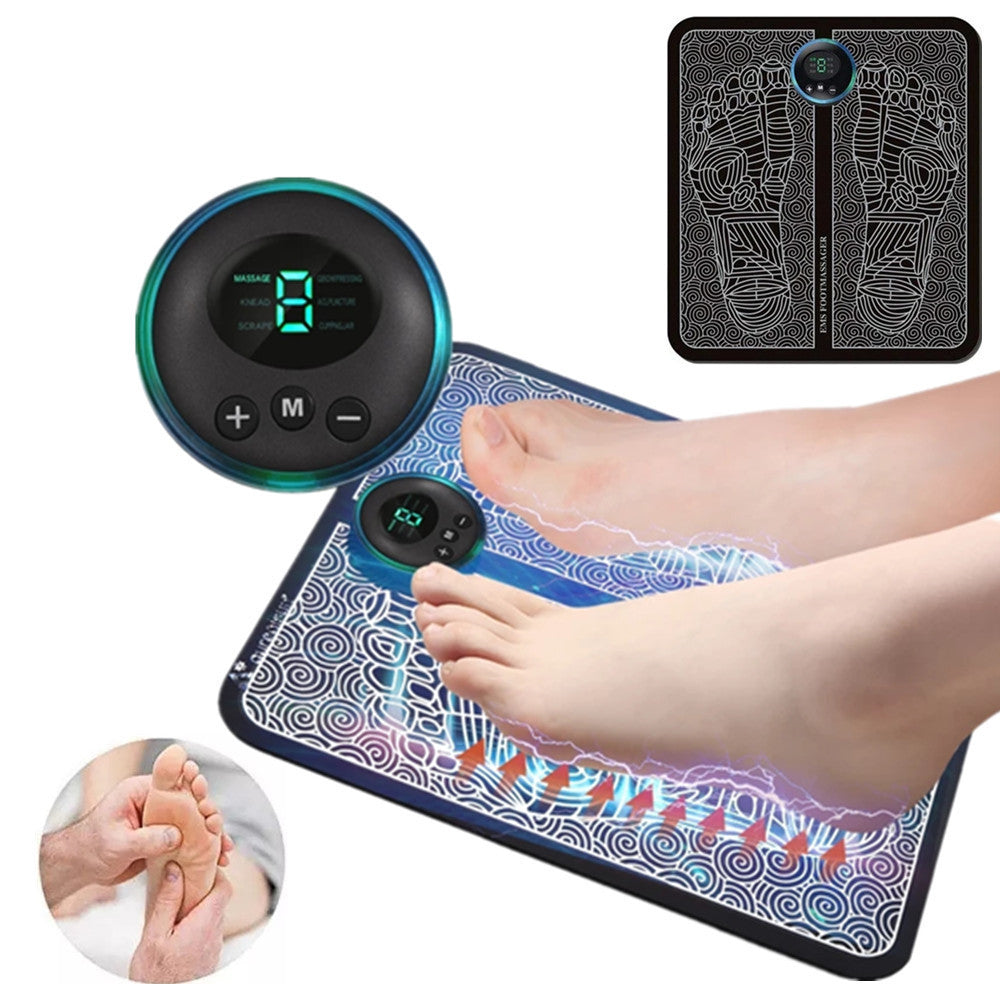 USB Rechargeable EMS Smart Foot Massager for Plantar Relief
